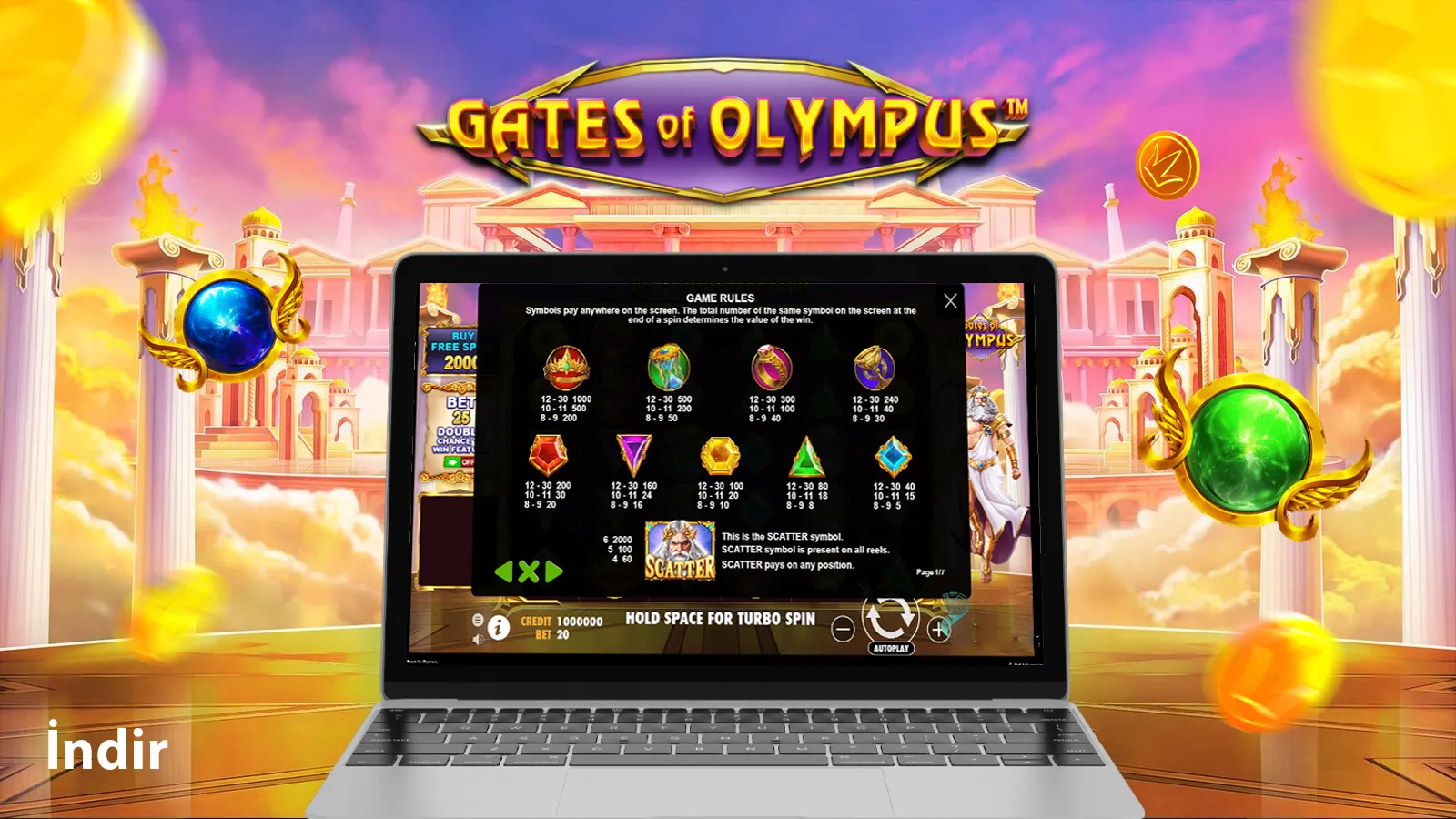 gates of olympus demo türkçe